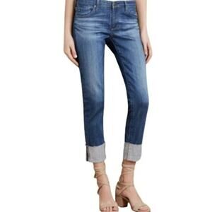 Adriano Goldschmied Stilt Roll-Up Capri Denim Jeans